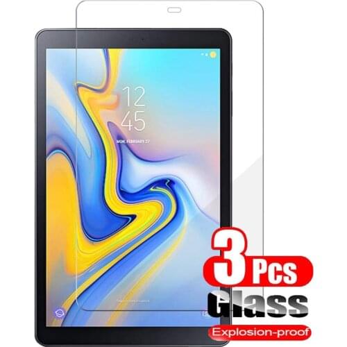 3Pcs Tempered Glass Screen Protector for Samsung Galaxy Tab A A2 10.5 2018 SM-T590 SM-T595 T590 T595 Screen Protective Film