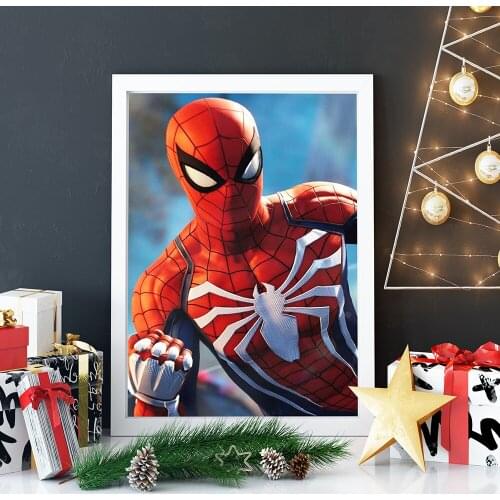 Disney Diamond Painting Cartoon Avengers Spider Superhero Embroidery Mosaic 5D Square Round Photo Cross Stitch Kits Home Decor