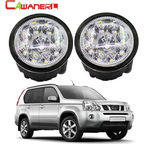 Cawanerl H8 H11 Car LED Light Fog Light Daytime Running Light 1 Pair For Nissan X-Trail (T31) Closed Off-Road Vehicle 2007-2013