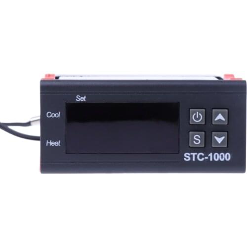 Digital STC-1000 All-Purpose Temperature Controller Thermostat W Sensor AC 220V