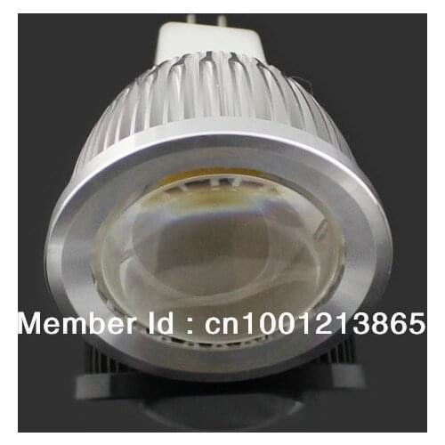 Dimmable MR16 12 volt cob led lamps led lighting 5w lights Bulbs for home 10pcs/lot