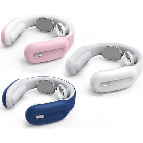 Electric Neck Massager & Pulse Back 3 Modes Power Control Far Infrared Heating Pain Relief Tool Health Care Relaxation Machine