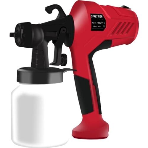 Electric spray gun small high-power automobile furniture wall paint coating spraying machine spray gun household high atomizatio