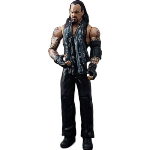 Bandai American Wrestler Action Figures Toy Model Climbing Car Driver Collection Decoration Movable Joints Toys