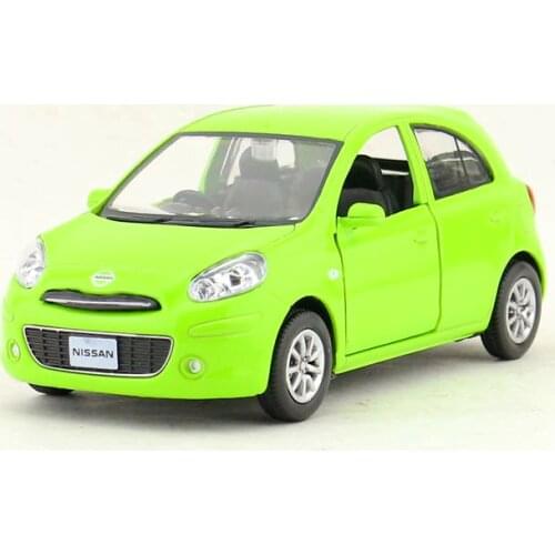 RMZ City 1:28 Diecast Toy Model/Japan Classical Nissan Micra March/Pull back Car for childrens gift/Collection/Educational