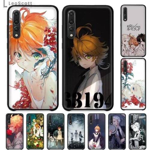 Anime The Promised Neverland Soft Phone Cover For Huawei Honor 7C 7A 8X 8A 9 10 10i Lite 20 NOVA 3i 3e