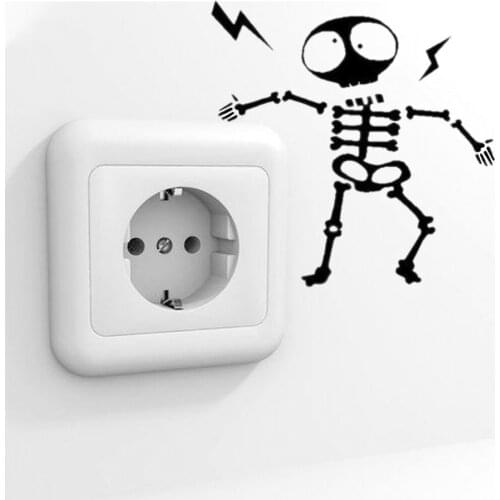 Personality Switch Sticker Wall Refrigerator Sticker Childrens Room Decoration Background Wall Home Living Room Decoration