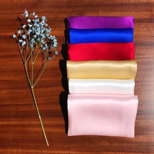 CiciTree 100% Natural Silk Men Pocket Square Mens 35cm Plain Solid Color Handkerchief for Wedding Party fathers day gift