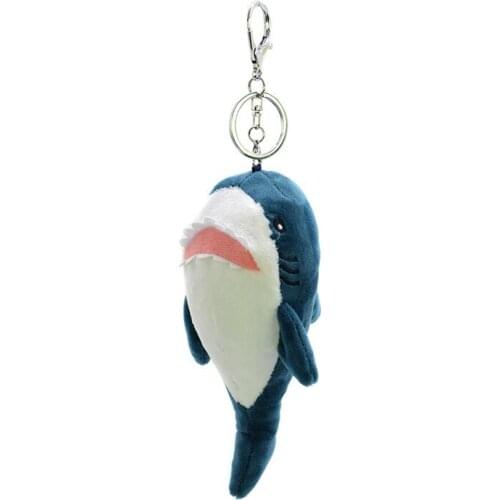 Plush Pendant Toy Keychain Shark Child Girl Adult Woman Doll Multicolor Light Soft Animal Present Daily Life Gift PP Cotton Toy