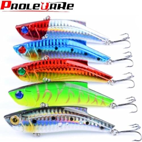 1pcs Winter VIB Fishing Lures 8.5cm 27g Long Shot Sinking Vibration Wobblers Crankbait Isca Artificial Hard Bait Perch Tackle