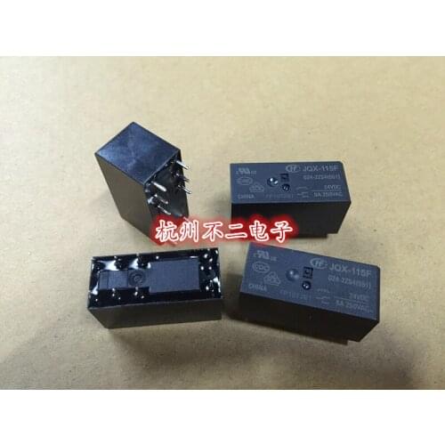 Relay HF115F-024-2ZS4 2 groups conversion 8 feet 8A JQX-115F-024-2ZS4 24V