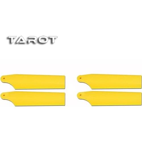 Tarot 450 New type Lengthen Tail Blade Yellow TL48035-01 For RC Helicopter Parts