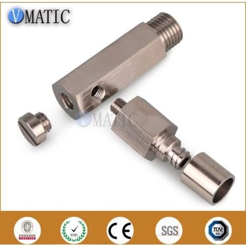 High Quality Liquid Glue Dispensing Valve Cartridge Syringe Feed Hole Extender Metal Fitting Adapter