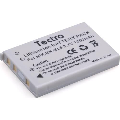 1PCS EN-EL5 Battery for Nikon Coolpix P500 P5000 P5100 P6000 P530 P520 P510 P100 3700 4200 ENEL5 Camera Batteries