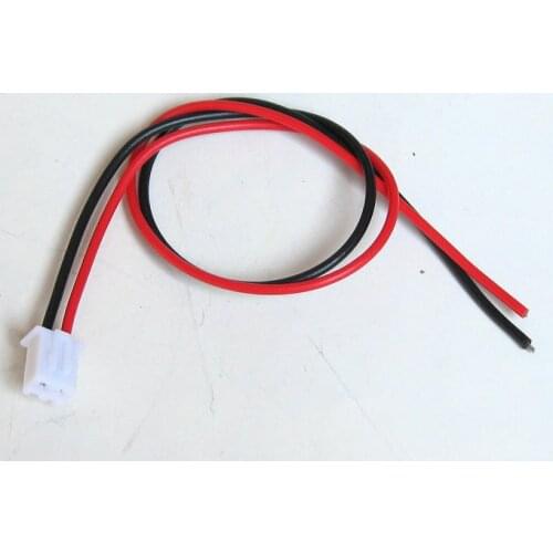 50pcs)Terminal lines XH2.54mm 2P 24AWG cable