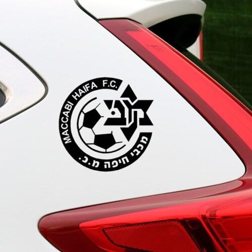 Car Stickers for Isreal Maccabi Haifa Creative Decoration Decals for Auto Tuning Styling KK Vinyls Car Accessories