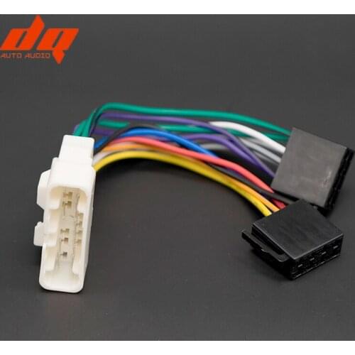 Car Audio Host Cable Female Plug To ISO Male Plug Audio Conversion Lossless Wiring Harness Plug for Chevrolet New ISUZU