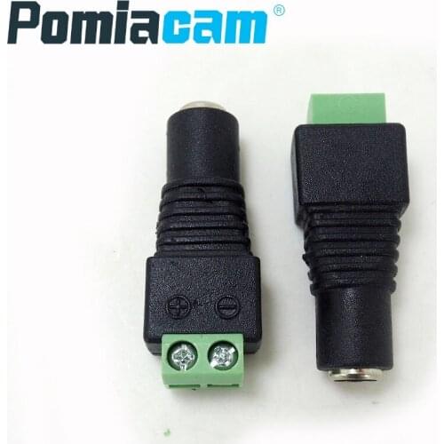 B-G4 50pcs/lot DC female plug DC connector jack 5.5mm x 2.1mm DC Power Cable Female Plug Connector Adapter Jack 5.5*2.1mm