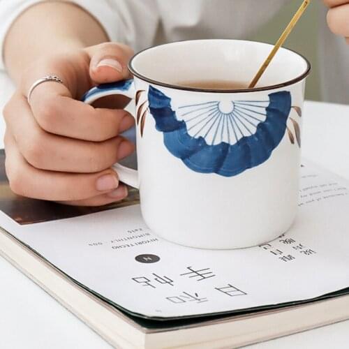 Japanese Style Tea Cup Ceramic Coffee Mug for Gift Men Women Love Tea Mugs Coffee Cups Coffee Mug Cup for Water Tea Drinks