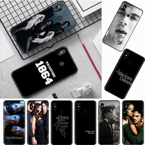 The Vampire Diaries love tv Phone Case For Xiaomi Redmi mi note max 3 5 6 8 9 10 t S SE lite pro Soft Silicone Shell Cover Funda