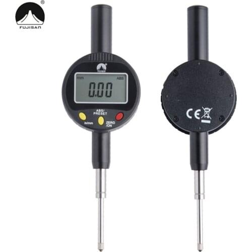 FUJISAN Digital Dial Indicator 0-25.4mm Electronic Dial Gauge Measuring Tools