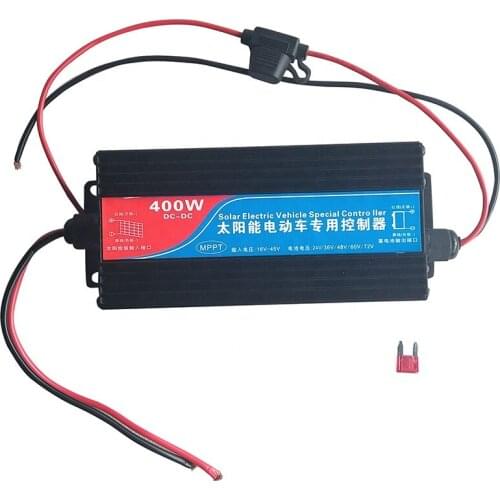 MPPT solar boost controller 400W 24V36V48V60V72V Solar electric vehicle controller