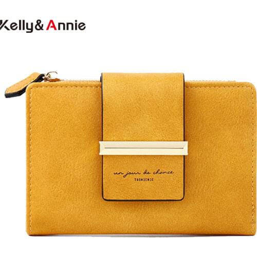 Brand Design Gemetric Wallet Leather Card Holder Zipper Coin Pocket Female Carteira Ladies Small Carteras Purse Wallet Women