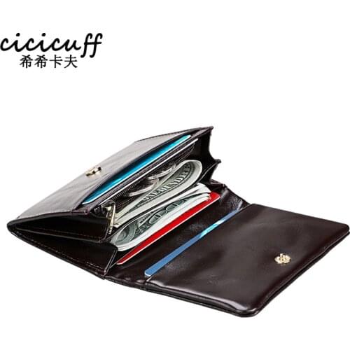 Coin Purses Women Wallets Genuine Leather Mini Purse Small Coin Pouch Hasp & Zipper Bag Card Holder Pocket Men Short Wallet New