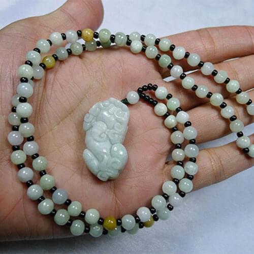 KYSZDL Free Shipping 1pcs Natural yu stone "pi xiu"Pendant Gift Lovers style lucky necklace Pendant fo men and women jewelry