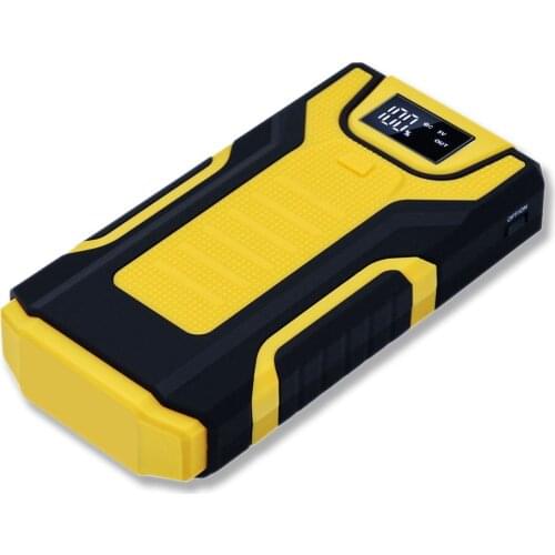 Multi-Function Emergency Starting Device Mini Portable 12V Jump Starter Car Battery Charger Booster Reboot Power Bank 16000mAh