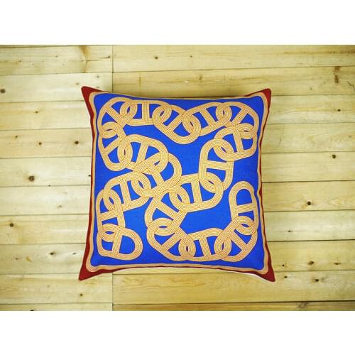 H pillow cover, European court style Paris horse H Luxurious throw pillow case pillowcase wholesale