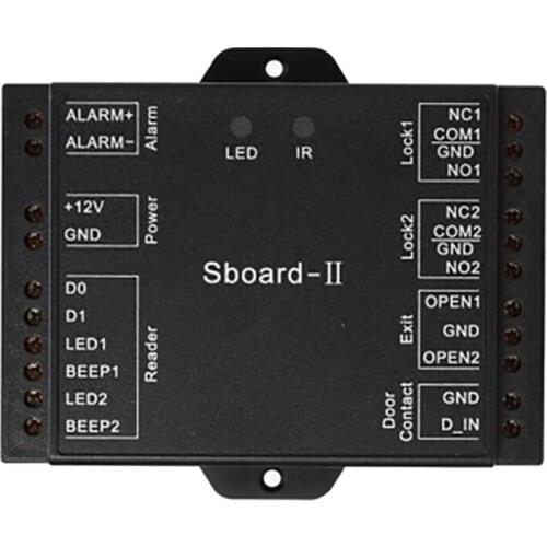 Sboard-II Mini Network 2 Door Access Controller Board Data 26~37 Any With Connect Output Reader Wiegand Be Transferred Can