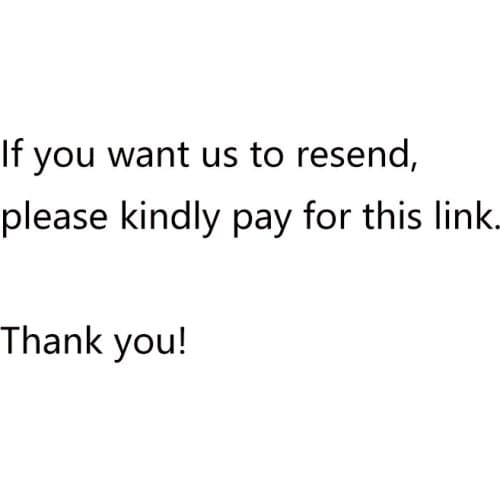 Resend payment link