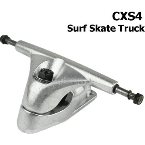 1 Pair 7Inch CXS4 Surf Skate Trucks Aluminium Alloy Land Surfskate Trucks Rotatable Spring Bracket Shock Absorber Parts Supply