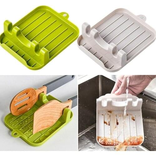 1PC Multifunctional Pot Cover Rack Kitchen Supplies Spatula Spoon Storage Rack Sitting Cutting Board Rack