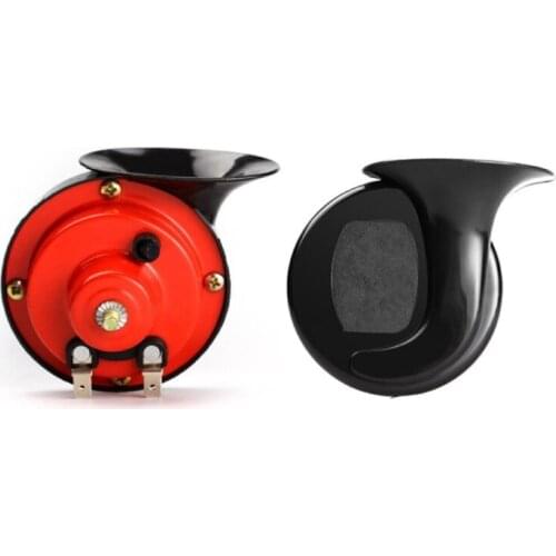 12v Snail Electric Horn High And Low Double Sound 60b Whistle Car Horn Speaker Modified Motorcycle Horn Waterproof