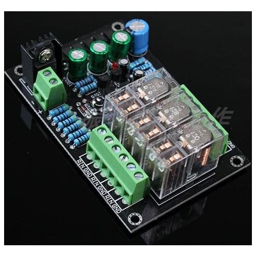 300W Omron Relay Independent 3 Channel Audio Speaker Protection Board