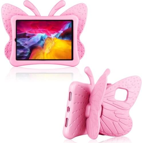 3D Cartoon EVA Shockproof Case For ipad pro 11 inch(2020) Cartoon Butterfly Case For iPad Case Kids Safe Stand Tablet Cover