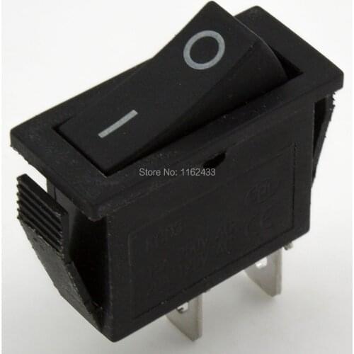 5pcs / lot KCD3-101 perforate 26 x 11 mm 2 pin ON - OFF boat rocker switch power switch
