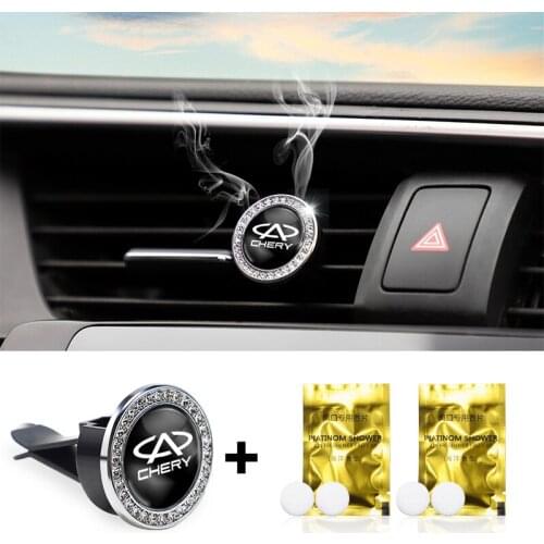 1Set Car Vent Perfume Aroma Diffuser Aromatherapy Clip For Chery Tiggo 5 2 3 7 PRO 8 5X IQ QQ Fulwin Face Arrizo A1 A3 A5