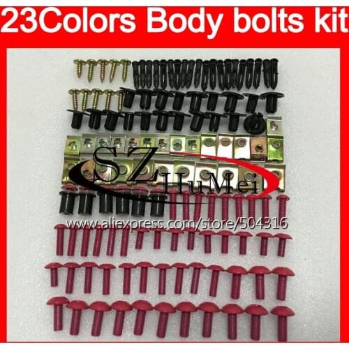 Fairing bolts full screw kit For HONDA VFR1200 10 11 12 13 VFR1200 RR VFR 1200RR 2010 2011 2012 2013 Windscreen bolt screws Nuts