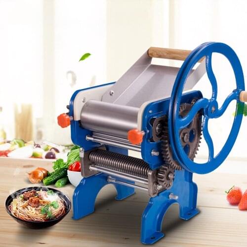 Household Manual Noodle Machine Pasta Processor Multifunctional Noodles Pressing Rolling Machine Dumpling Wrapper Machine