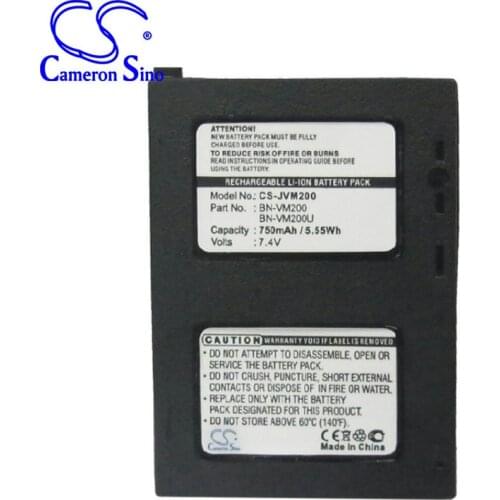 CameronSino for JVC GZ-MC100 GZ-MC100EK GZ-MC100EX GZ-MC100U GZ-MC100US BN-VM200 BN-VM200U GZ-MC500EX GZ-MC500U battery