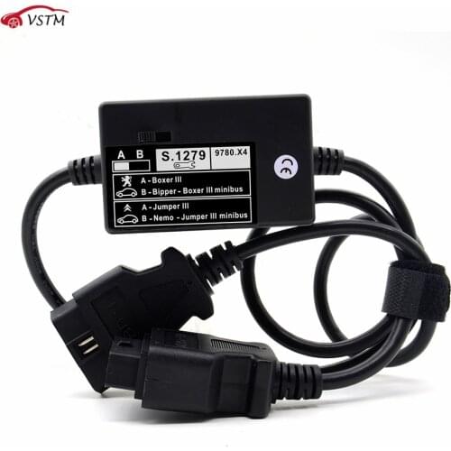 For Citroen New Module S.1279 Lexia PP2000 Diagnostic Connector S1279 For New Cars Boxer Jumper III Lexia