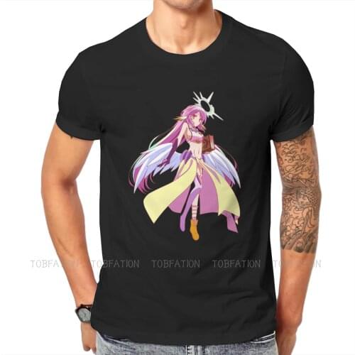 Jibril Walking Style TShirt NO GAME NO LIFE Top Quality Hip Hop Gift Idea T Shirt Short Sleeve Ofertas