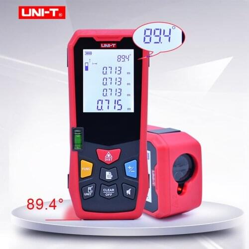 Laser Rangefinder UNI-T LM80 LM100 LM120 LM150 Laser Distance Meter 80M 100M 120M 150M laser roulette Tape Measure Distance Tool