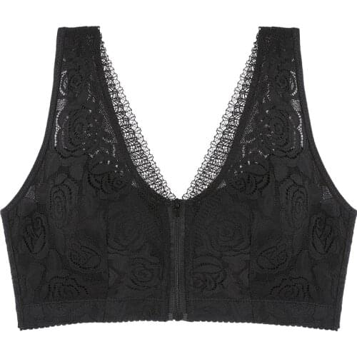 Underwear For Women Sexy Lace Lingerie Bras Intimate Tops Plus size Bra Crop Top 3/4 Cups BH Female underwear