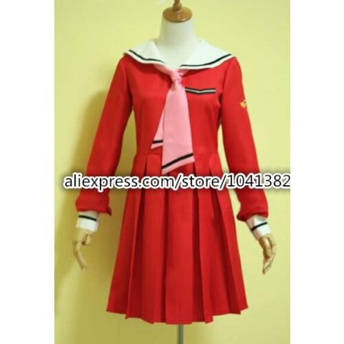 New Japanese Anime Sakura Kinomoto Card Captor Sakura Winter School Uniform Cosplay Costume