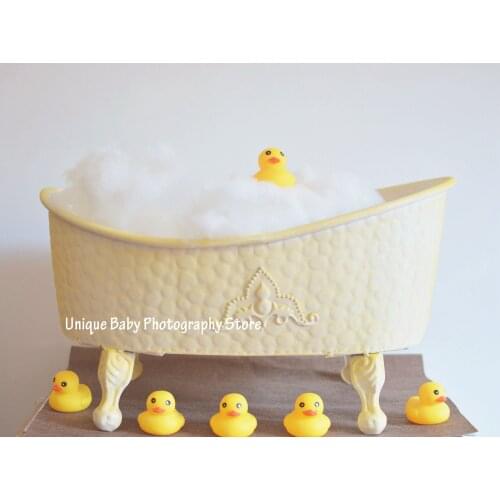Newborn Photography Props New Retro Old Bathtub Full Moon Baby Photo Props Studio Accessories Props