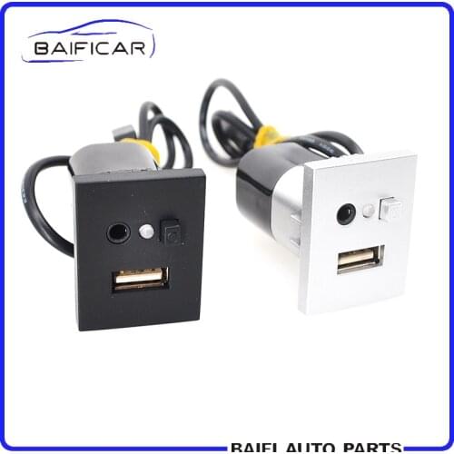 Baificar Brand New Car Accessories Aux Usb Interfaces Button With Mini USB Cable For Ford Focus Cd Dvd Players Usb Aux 2005-2013